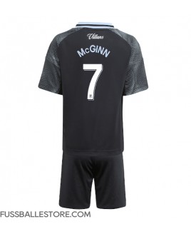 Günstige Aston Villa John McGinn #7 Auswärts Trikotsatzt Kinder 2025-26 Kurzarm (+ Kurze Hosen)